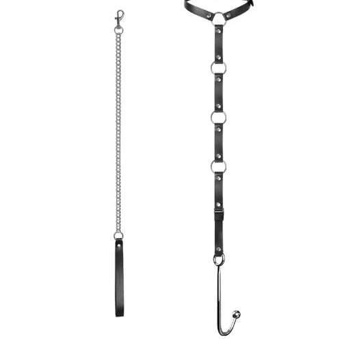 5853 Leash EverydayUse Kinky and Hook with Collar Anal 1213